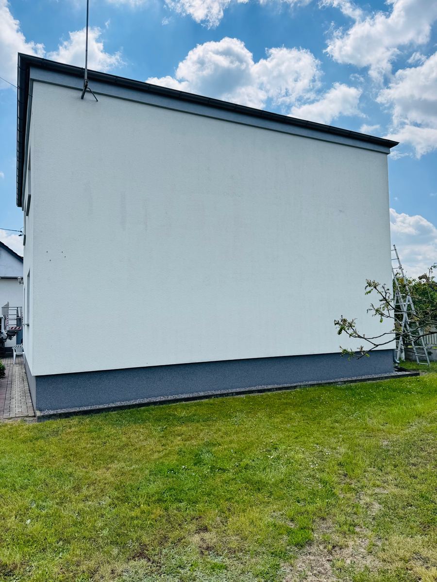 Czysta elewacja po myciu